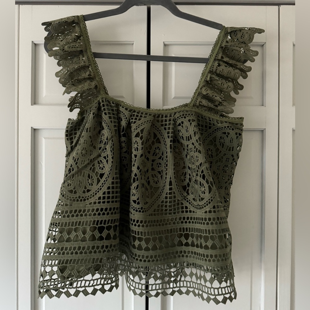 Eri + Ali Eyelet Top